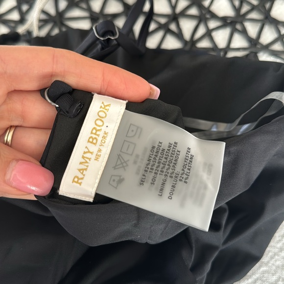 Ramy Brook India One-Shoulder One-piece Swimsuit, Black, Medium, $238 - Picture 10 of 10